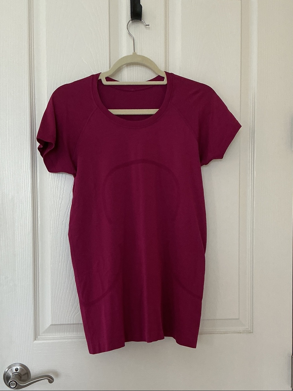lululemon athletica Berry Short-Sleeve Skirted Top